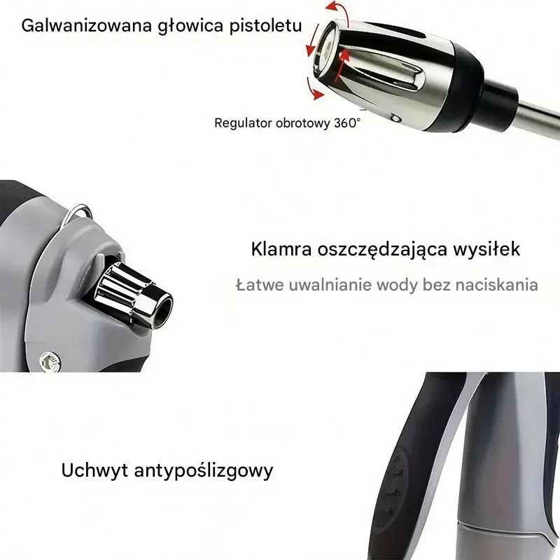 Poeurva Wysokociśnieniowa dysza wodna – zamień każdy wąż w potężną myjkę ciśnieniową