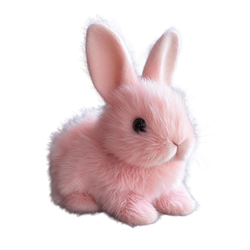 Skaczący i biegający królik, który przynosi mnóstwo radości i zabawy dzieciom 🎀