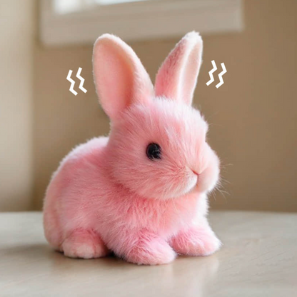 Skaczący i biegający królik, który przynosi mnóstwo radości i zabawy dzieciom 🎀