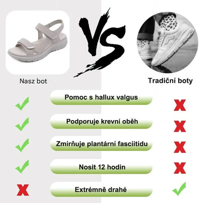 [🎉Ekskluzywna oferta dla członków] Ergonomicznie ukształtowane ortopedyczne sandały – bezbolesne chodzenie👞 Zapewniają wygodniejszy chód