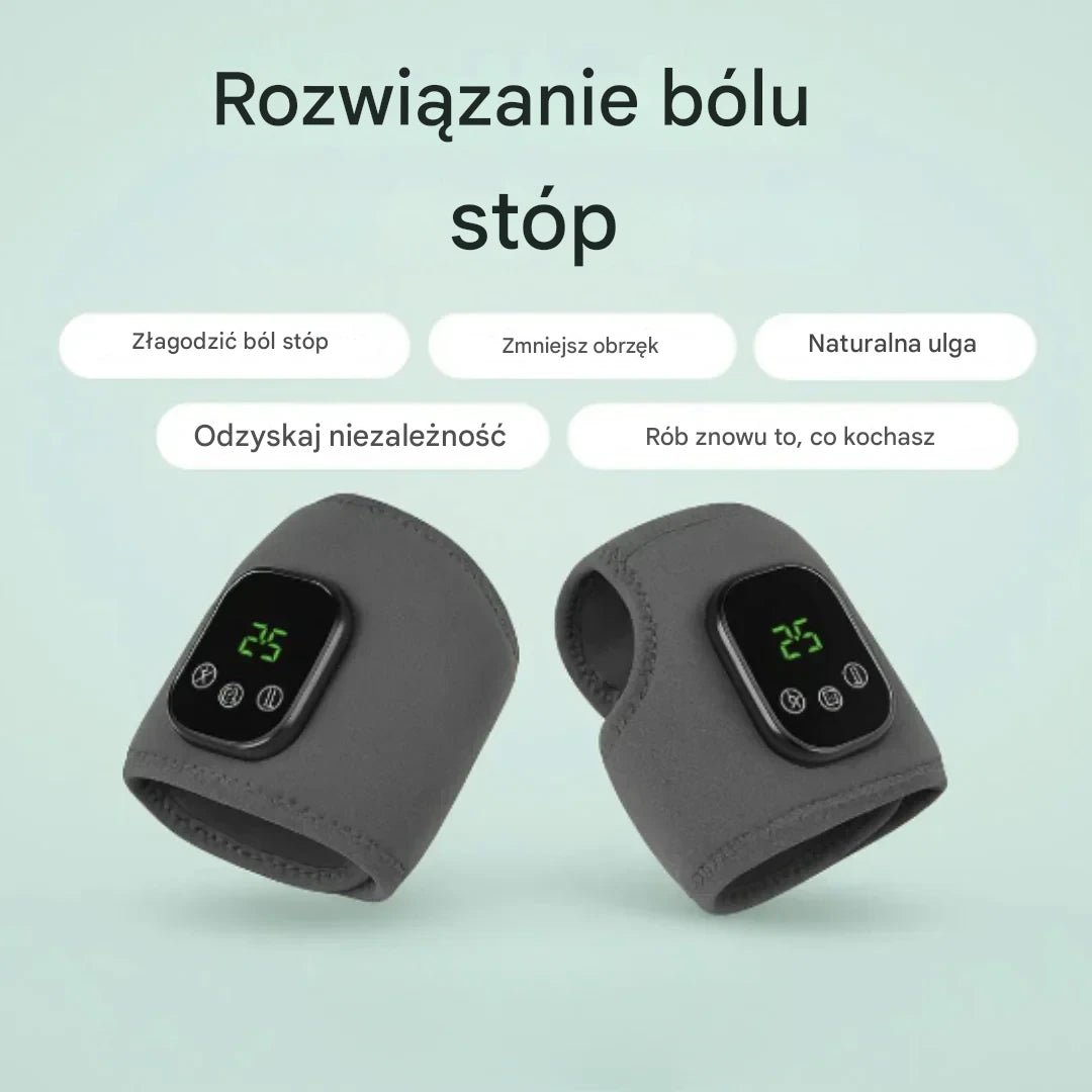 [Wielka wyprzedaż!🎆]Polarva Elektryczny Masażer do Regeneracji Nerwów Stóp — Skutecznie łagodzi ból nerwów w stopach  ✨Drugi egzemplarz za połowę ceny!