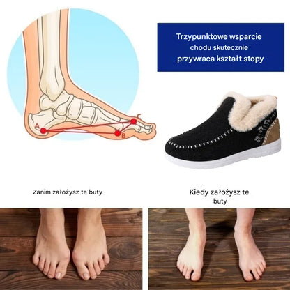 [🎉 Ekskluzywne dla członków ]Miękkie i wygodne wysokiej klasy damskie buty z wysokiej jakości kaszmiru — wsparcie łuku stopy, łatwiejsze chodzenie!🔥70% zniżki dziś – nie przegap tej okazji