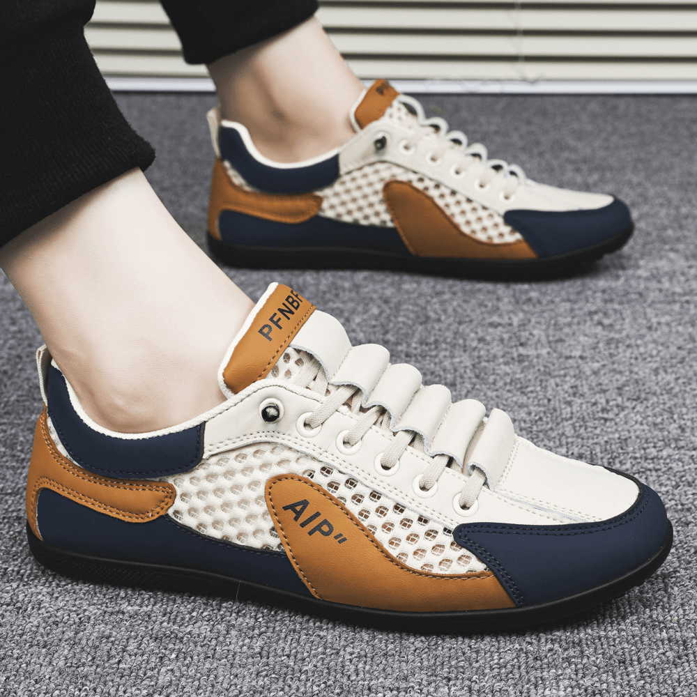 [🎉 Ekskluzywne dla członków ]Drugie buty za pół ceny! 🔥 Oddychające męskie buty na wiosnę i lato – komfort dla starszych mężczyzn przez cały dzień 👍