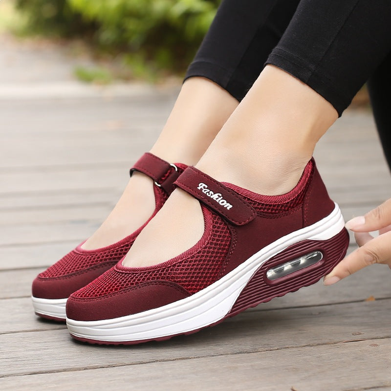 [🎉 Ekskluzywne dla członków ]👟 Obuwie ortopedyczne z poduszką powietrzną – niski krój, zapięcie na rzep, lekka i oddychająca cholewka z siateczki dla seniorów | Komfort, stabilność i chodzenie bez bólu przez cały dzień