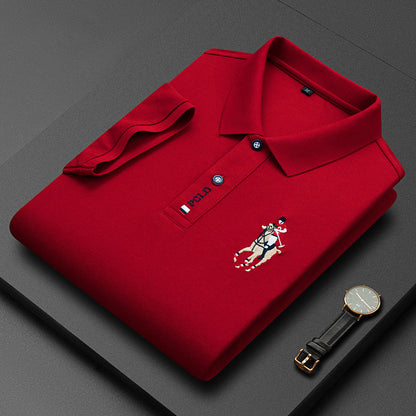 [🎉Ekskluzywna oferta dla członków]Męska wygodna i elegancka koszulka polo 2026 – oddychająca, nie uciska, idealna do codziennego noszenia i ruchu dla starszych mężczyzn!