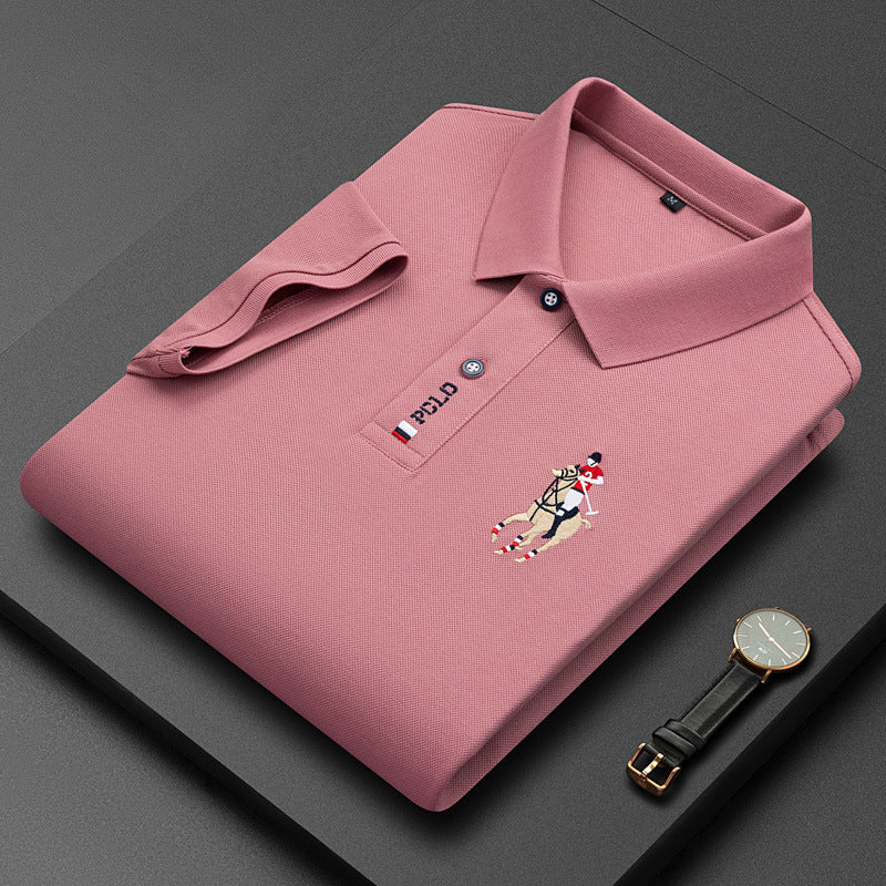 [🎉Ekskluzywna oferta dla członków]Męska wygodna i elegancka koszulka polo 2026 – oddychająca, nie uciska, idealna do codziennego noszenia i ruchu dla starszych mężczyzn!