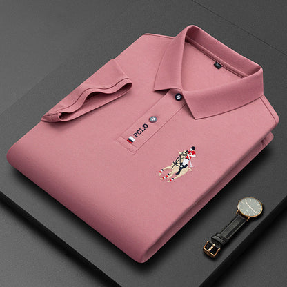 [🎉Ekskluzywna oferta dla członków]Męska wygodna i elegancka koszulka polo 2026 – oddychająca, nie uciska, idealna do codziennego noszenia i ruchu dla starszych mężczyzn!