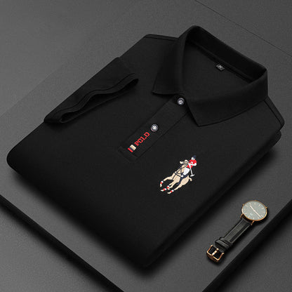 [🎉Ekskluzywna oferta dla członków]Męska wygodna i elegancka koszulka polo 2026 – oddychająca, nie uciska, idealna do codziennego noszenia i ruchu dla starszych mężczyzn!