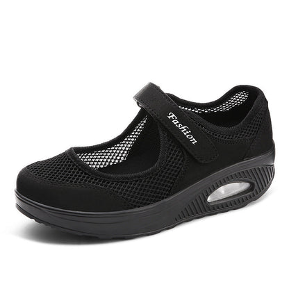 [🎉 Ekskluzywne dla członków ]👟 Obuwie ortopedyczne z poduszką powietrzną – niski krój, zapięcie na rzep, lekka i oddychająca cholewka z siateczki dla seniorów | Komfort, stabilność i chodzenie bez bólu przez cały dzień