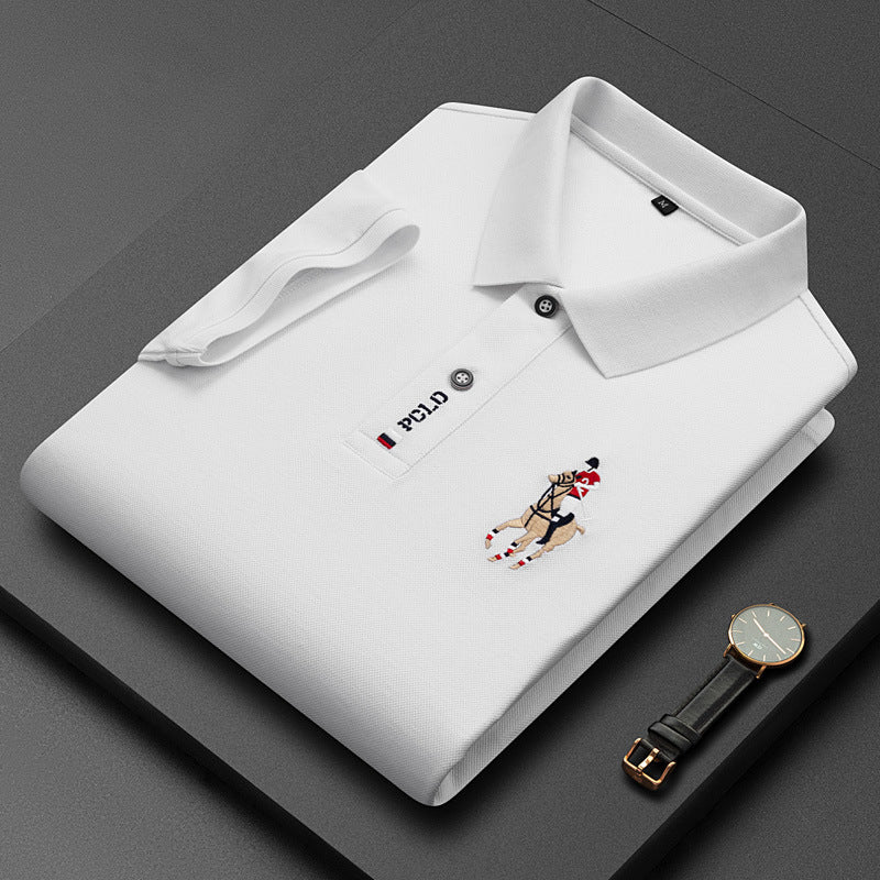 [🎉Ekskluzywna oferta dla członków]Męska wygodna i elegancka koszulka polo 2026 – oddychająca, nie uciska, idealna do codziennego noszenia i ruchu dla starszych mężczyzn!