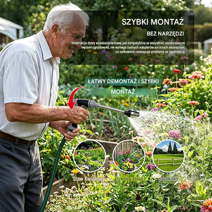 [🎉 Ekskluzywne dla członków ]Poeurva Wysokociśnieniowa dysza wodna – zamień każdy wąż w potężną myjkę ciśnieniową
