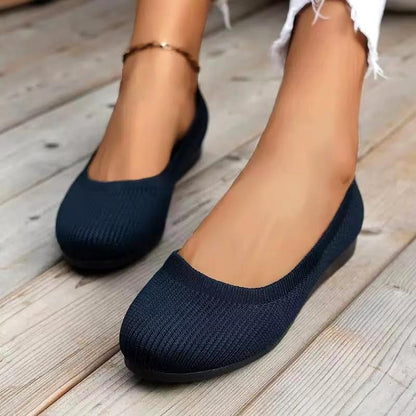 Lekkie dzianinowe buty wsuwane – komfort na każdym kroku 🌸