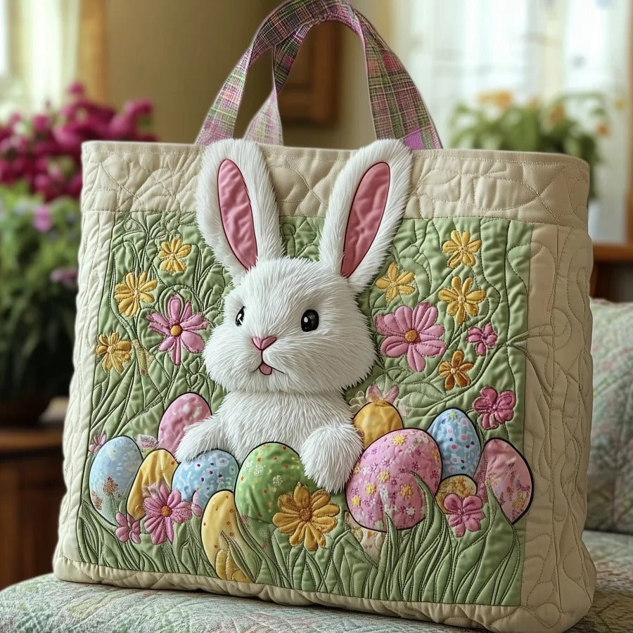 Pikowana torba z wielkanocnym zajączkiem 🐰🌸