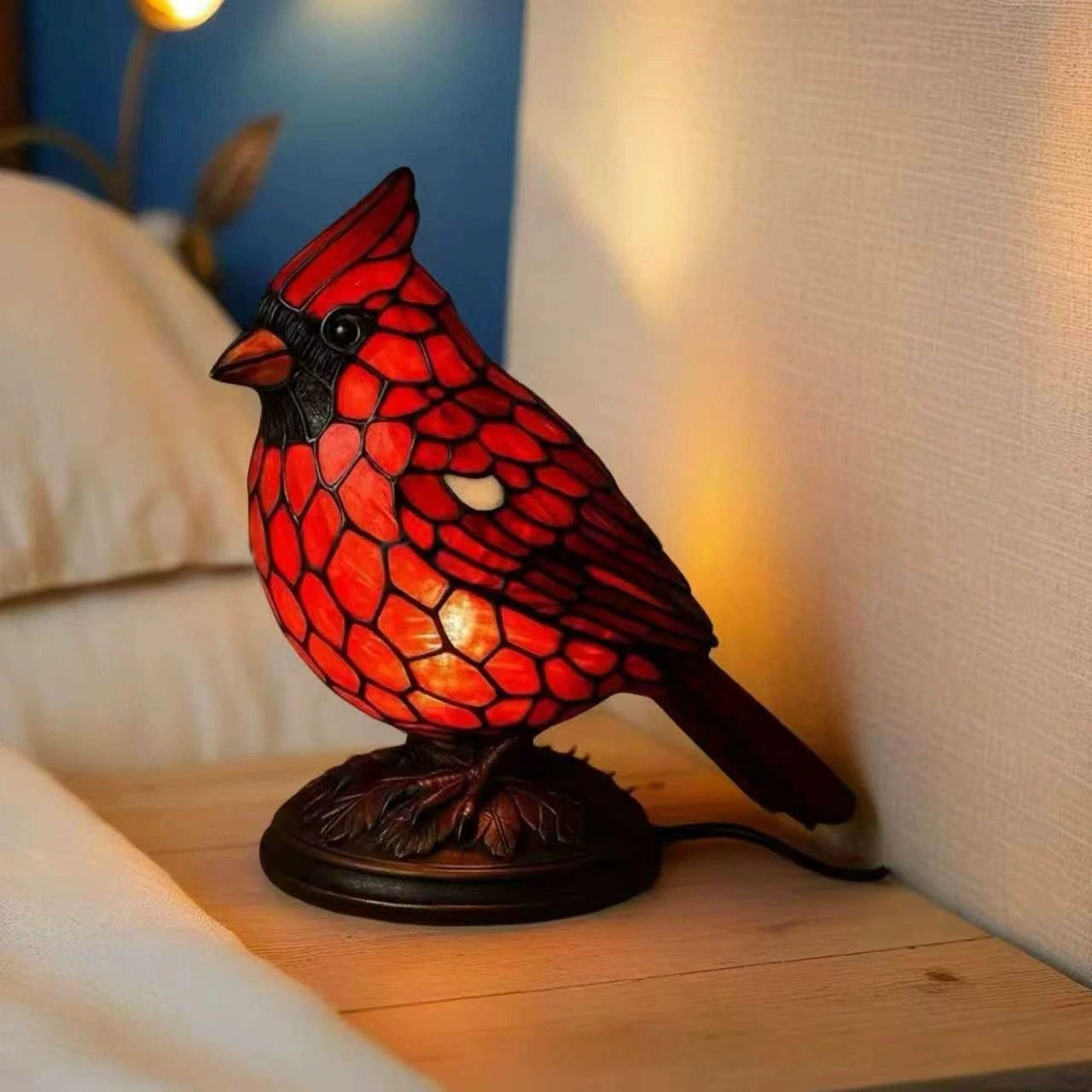 Robin Lamp – Ręcznie wykonana dekoracyjna lampa do nastrojowego oświetlenia wnętrz