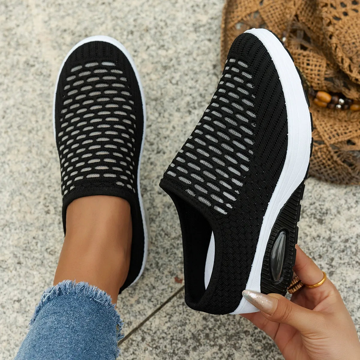 Ortopedyczne buty z poduszką powietrzną – chodzenie bez bólu przez cały dzień 👣