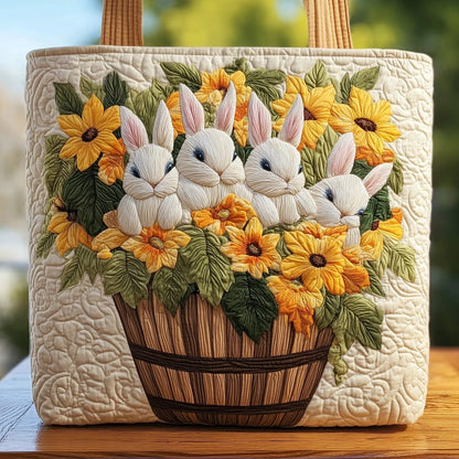 Pikowana torba z wielkanocnym zajączkiem 🐰🌸