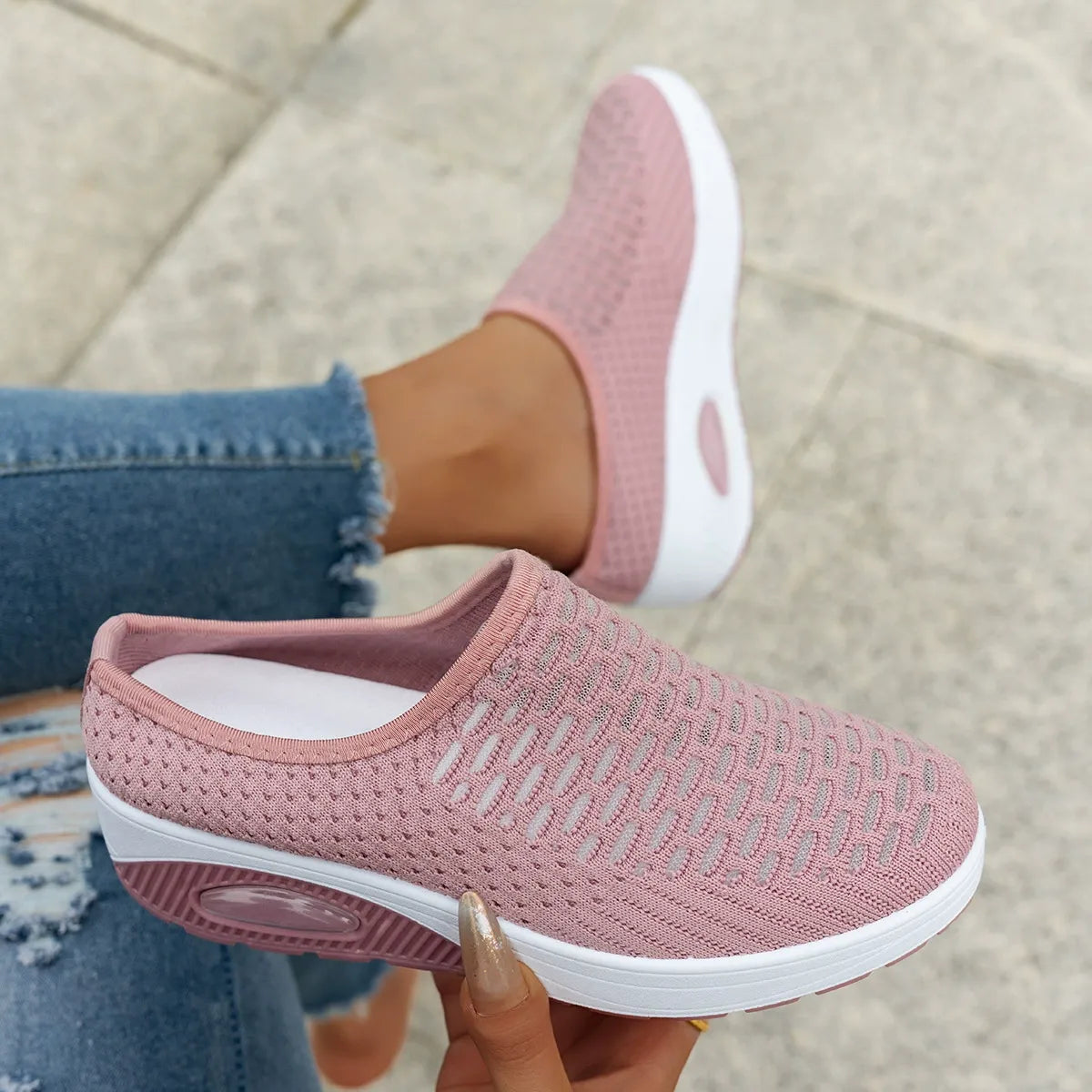Ortopedyczne buty z poduszką powietrzną – chodzenie bez bólu przez cały dzień 👣