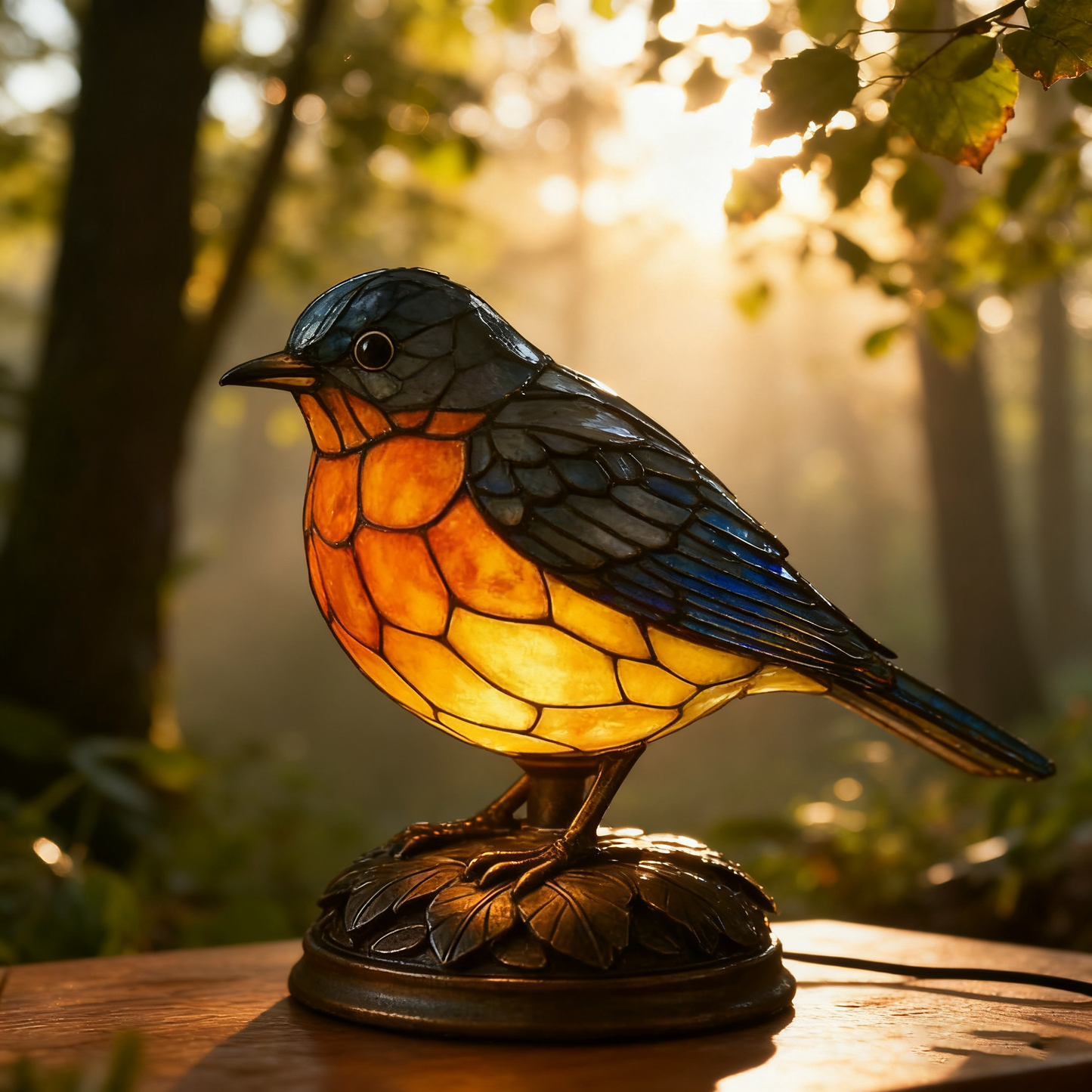 Robin Lamp – Ręcznie wykonana dekoracyjna lampa do nastrojowego oświetlenia wnętrz