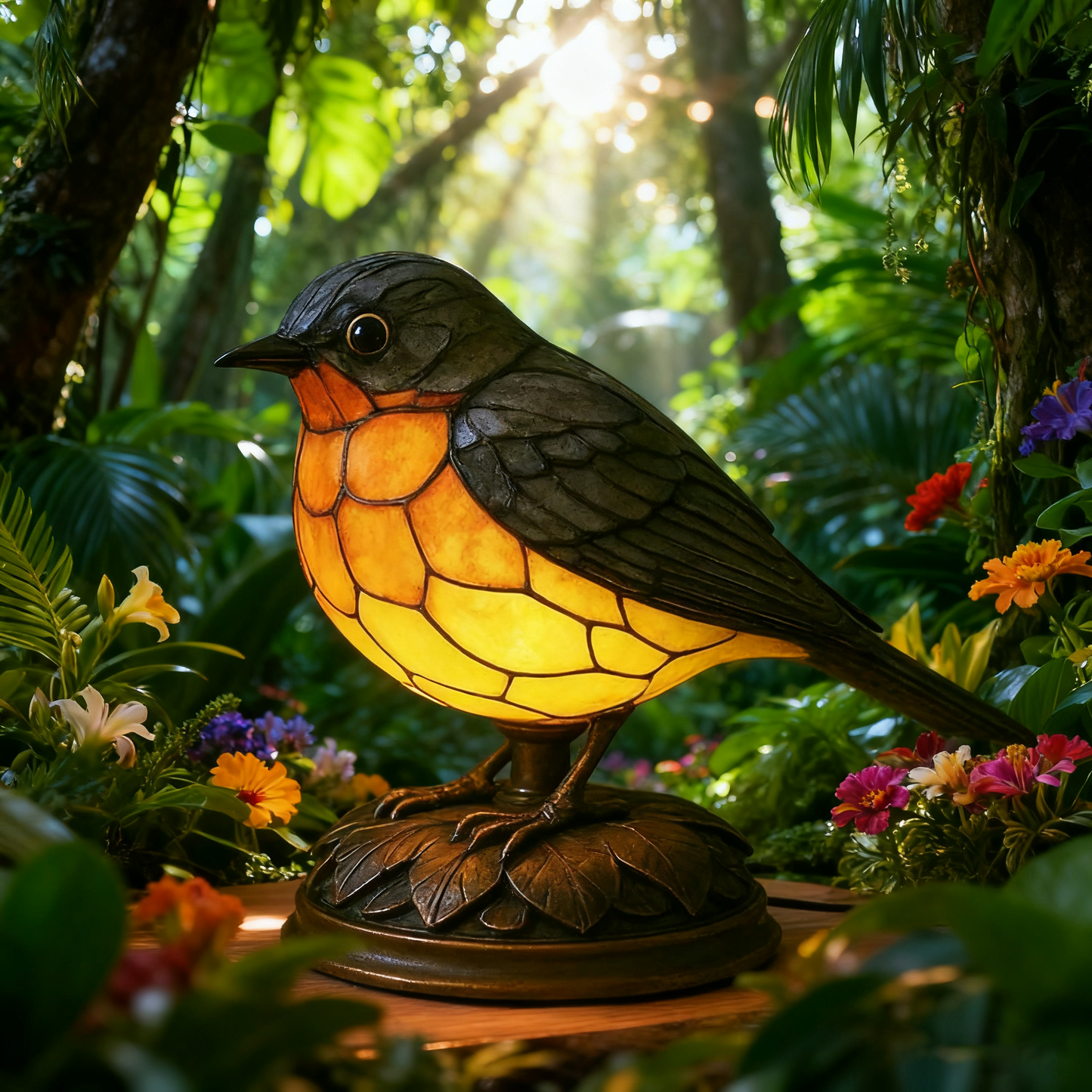 Robin Lamp – Ręcznie wykonana dekoracyjna lampa do nastrojowego oświetlenia wnętrz