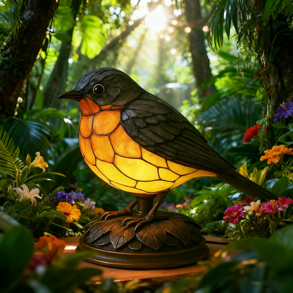 Robin Lamp – Ręcznie wykonana dekoracyjna lampa do nastrojowego oświetlenia wnętrz
