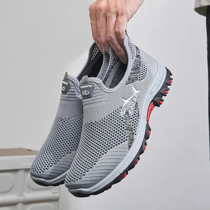 Poeurva Męskie oddychające buty sportowe na wiosnę i lato – komfort przez cały dzień 💥 Druga para -50% – tylko teraz!