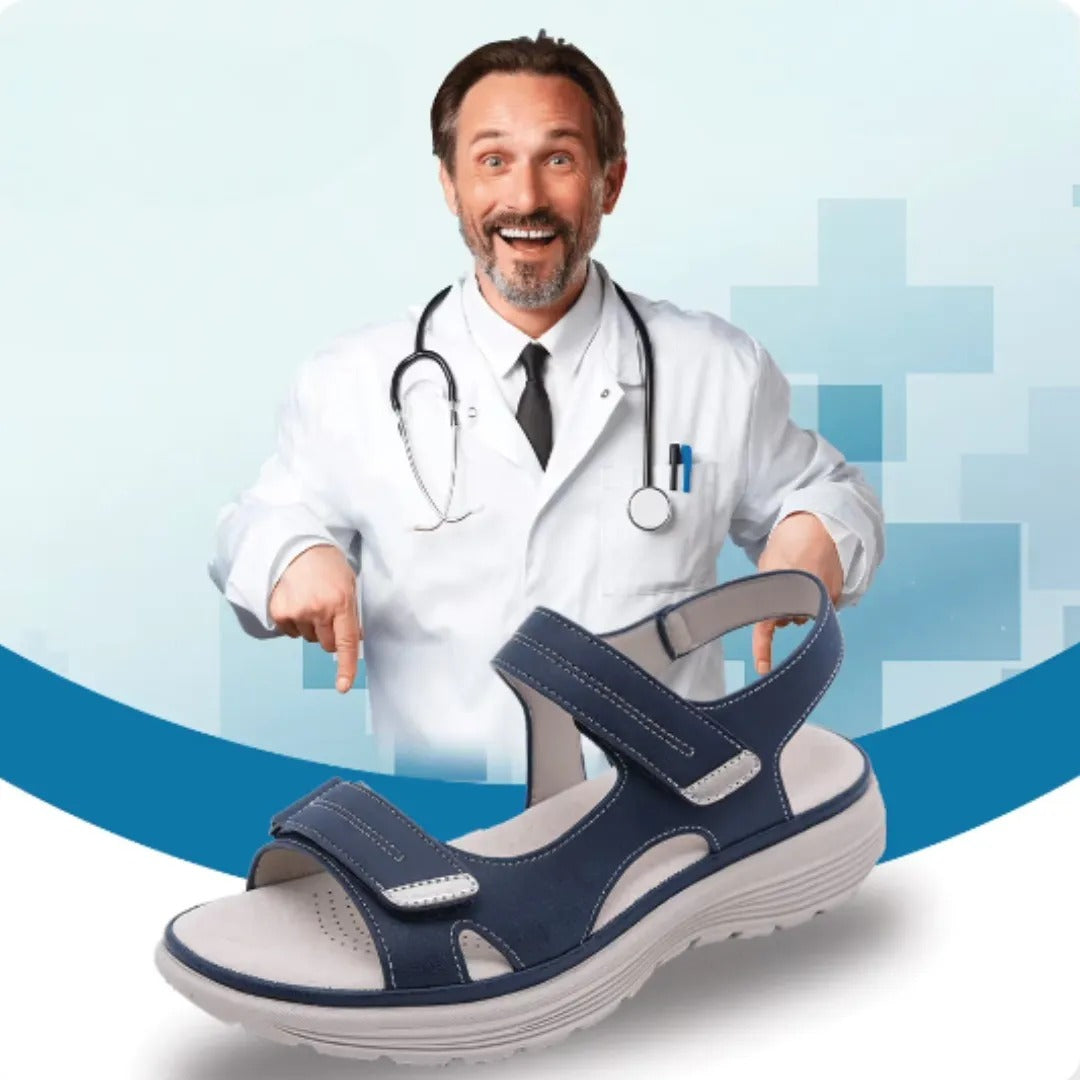 [🎉Ekskluzywna oferta dla członków] Ergonomicznie ukształtowane ortopedyczne sandały – bezbolesne chodzenie👞 Zapewniają wygodniejszy chód