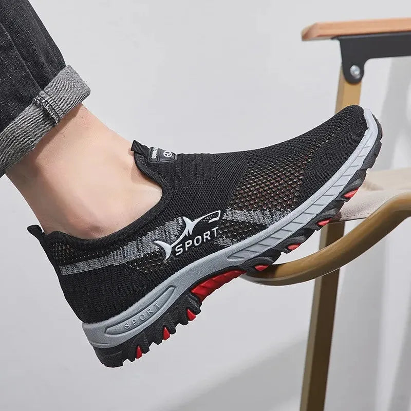 Poeurva Męskie oddychające buty sportowe na wiosnę i lato – komfort przez cały dzień 💥 Druga para -50% – tylko teraz!