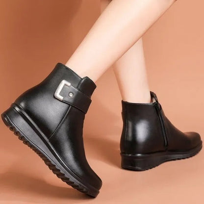 [🎉 Ekskluzywne dla członków ]Miękkie i wygodne buty damskie wykonane z prawdziwej wełny i premium skóry (wsparcie łuku stopy – ułatwia chodzenie)🔥🔥