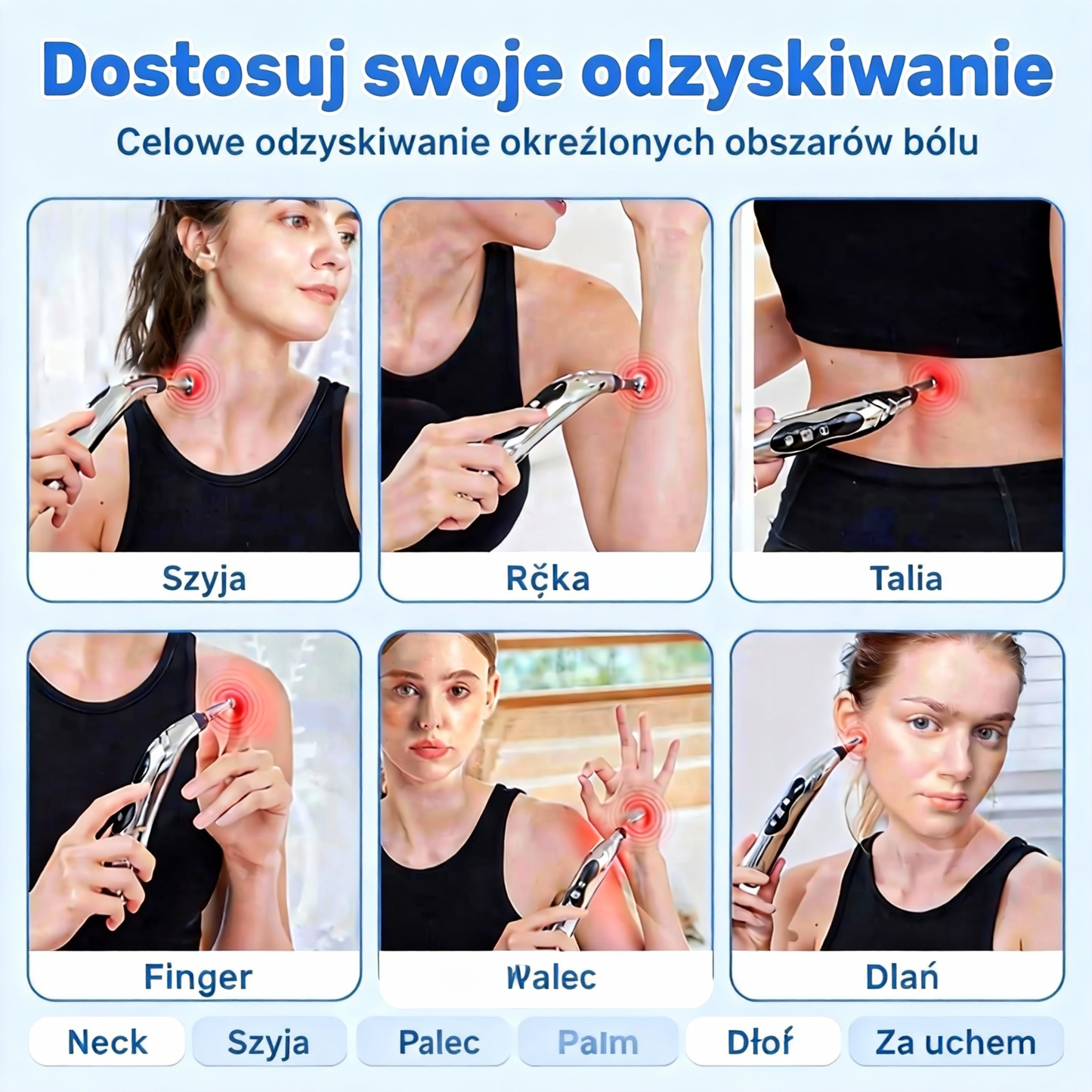 [🎉 Ekskluzywne dla członków ]👍 Elektroniczny długopis akupunkturowy 5 w 1