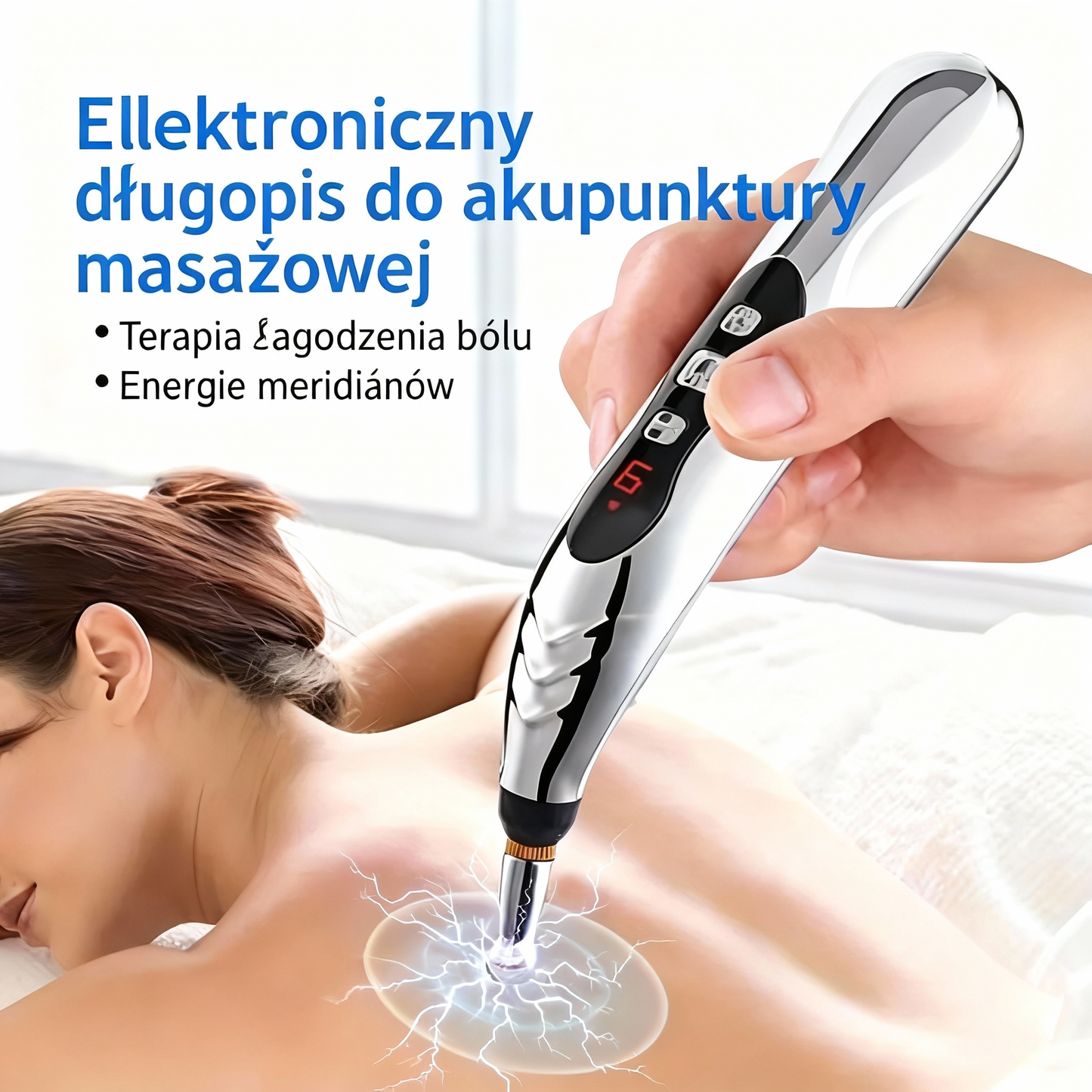 [🎉 Ekskluzywne dla członków ]👍 Elektroniczny długopis akupunkturowy 5 w 1