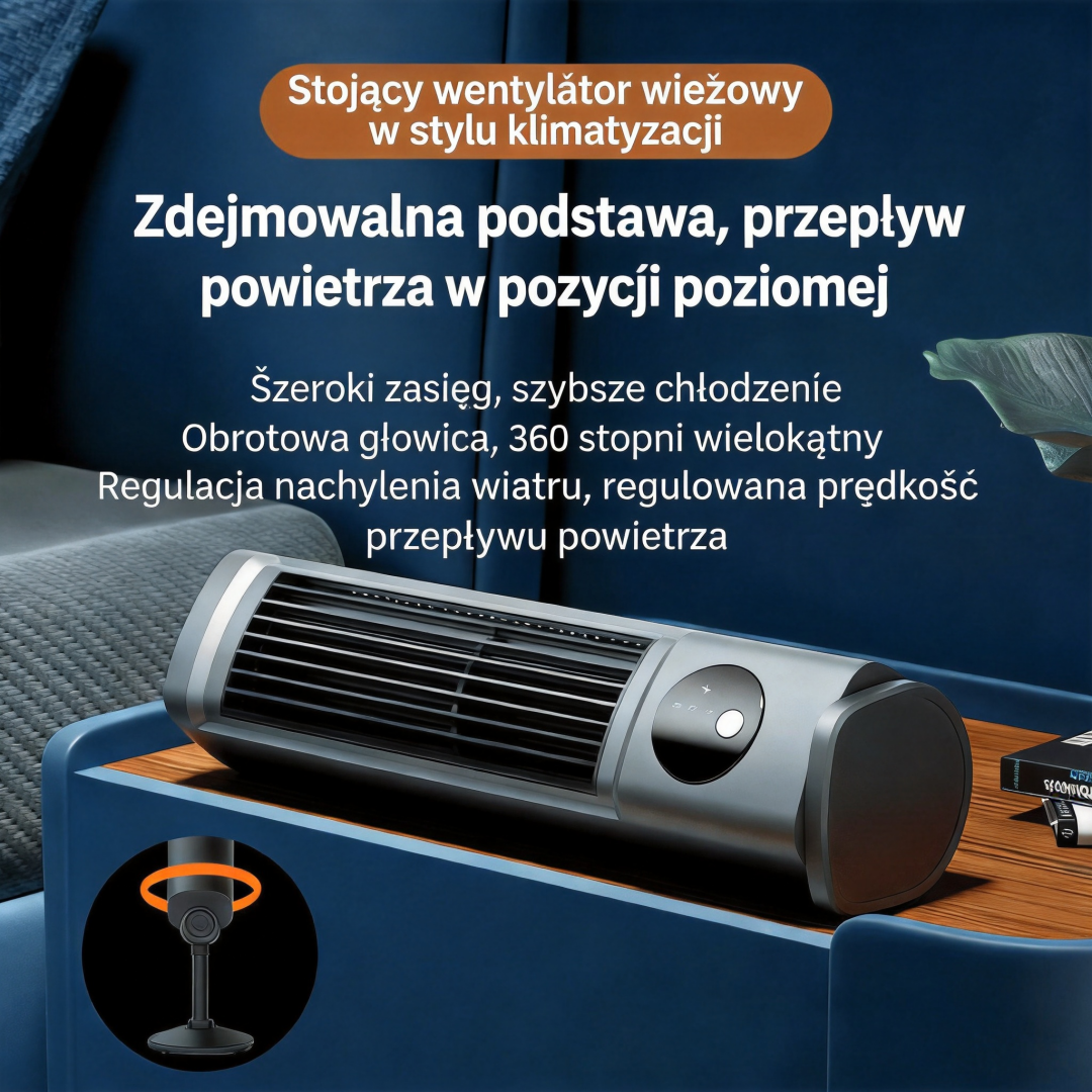 Praktyczny przenośny klimatyzator chłodzi w kilka sekund—Natychmiastowa ulga przed upałem, wygodniejsze lato 🎉Promocyjna zniżka 50%!