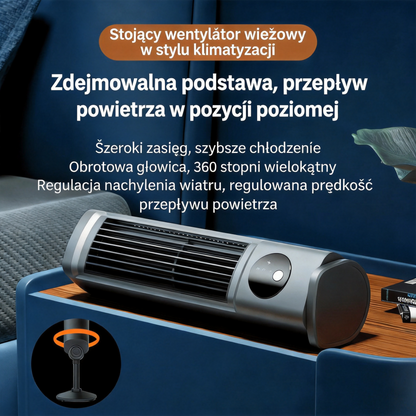Praktyczny przenośny klimatyzator chłodzi w kilka sekund—Natychmiastowa ulga przed upałem, wygodniejsze lato 🎉Promocyjna zniżka 50%!