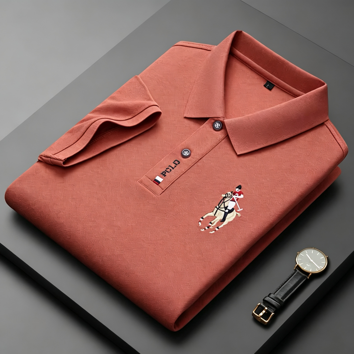 [🎉Ekskluzywna oferta dla członków]Męska wygodna i elegancka koszulka polo 2026 – oddychająca, nie uciska, idealna do codziennego noszenia i ruchu dla starszych mężczyzn!