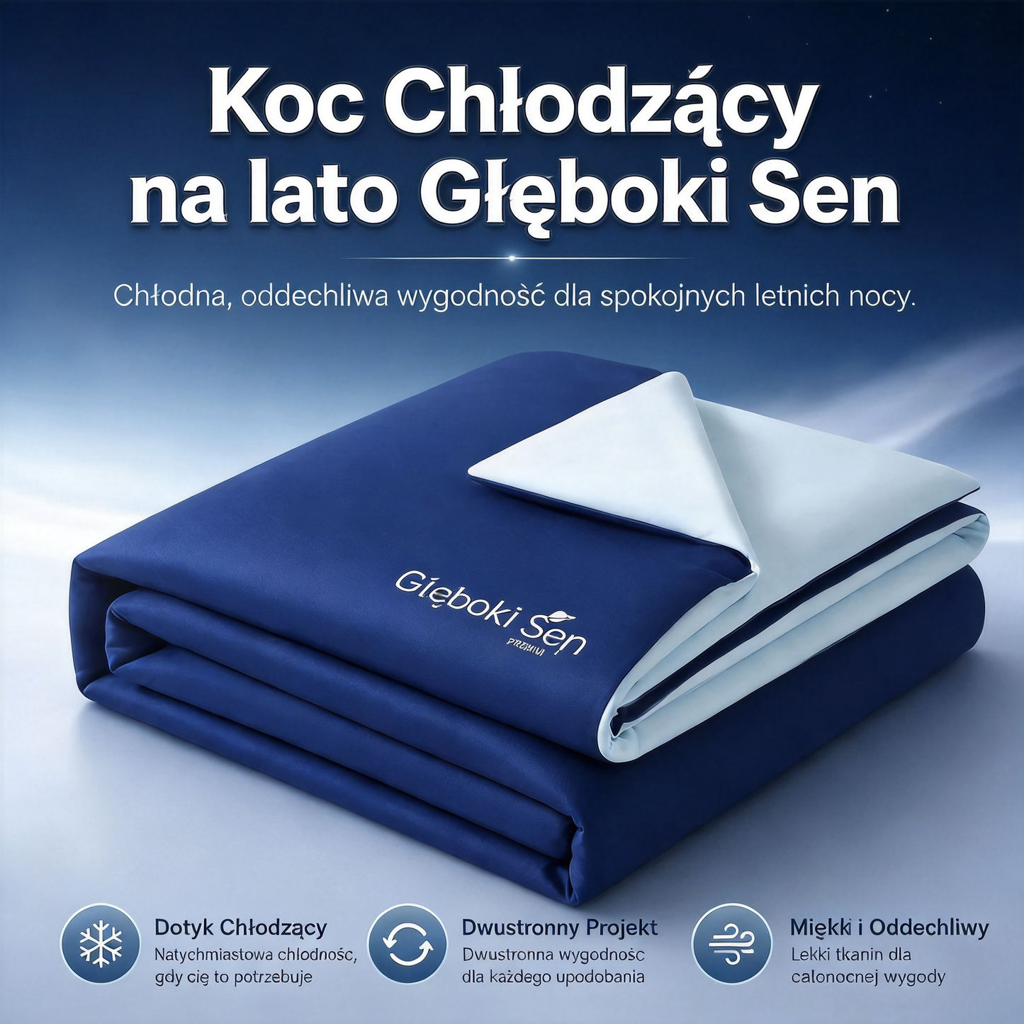 [🎉 Ekskluzywne dla członków ]Kołdra do głębokiego snu – letni chłodzący koc